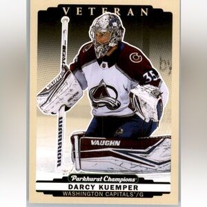 ❤️6/$6❤️ Darcy Kuemper 2022/23 Parkhurst Colorado Avalanche Hockey Card